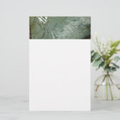 Natuur van Rock Slab met waterdekking Briefpapier (Staand voorkant)