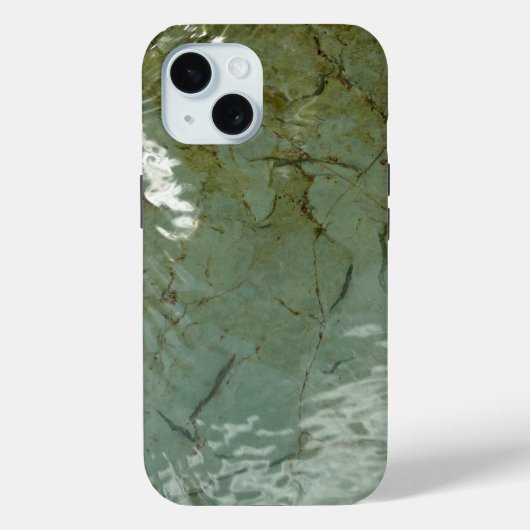Natuur van Rock Slab met waterdekking Case-Mate iPhone Case (Achterkant)