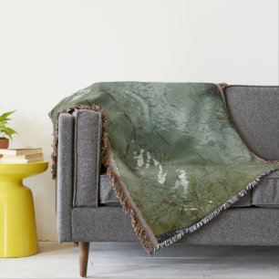 Natuur van Rock Slab met waterdekking Deken