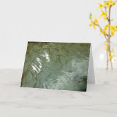 Natuur van Rock Slab met waterdekking Kaart (Gele Bloem)