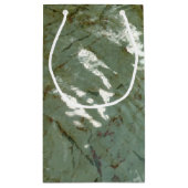 Natuur van Rock Slab met waterdekking Klein Cadeauzakje (Achterkant)