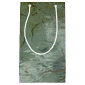 Natuur van Rock Slab met waterdekking Klein Cadeauzakje (Voorkant)