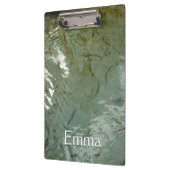 Natuur van Rock Slab met waterdekking Klembord (Links)