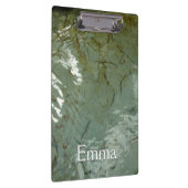 Natuur van Rock Slab met waterdekking Klembord (Rechts)