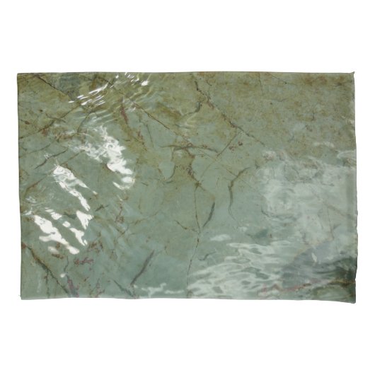 Natuur van Rock Slab met waterdekking Kussensloop (Voorkant)