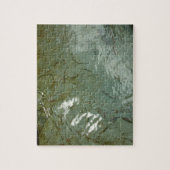 Natuur van Rock Slab met waterdekking Legpuzzel (Verticaal)