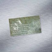 Natuur van Rock Slab met waterdekking Magnetisch Visitekaartje (Voorbeeld)