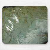 Natuur van Rock Slab met waterdekking Muismat (Voorkant)