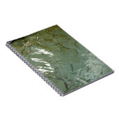 Natuur van Rock Slab met waterdekking Notitieboek (Rechterzijde)