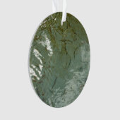 Natuur van Rock Slab met waterdekking Ornament (voorkant)