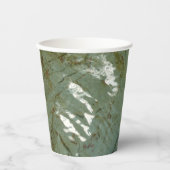 Natuur van Rock Slab met waterdekking Papieren Bekers (Voorkant)