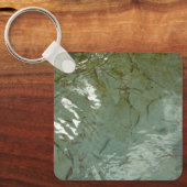 Natuur van Rock Slab met waterdekking Sleutelhanger (Voorkant)