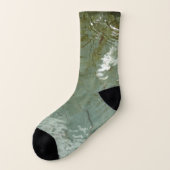 Natuur van Rock Slab met waterdekking Sokken (Links - buitenkant)