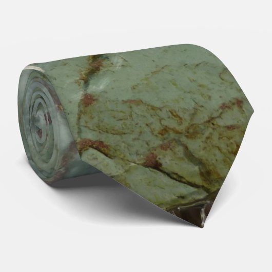 Natuur van Rock Slab met waterdekking Stropdas (Opgerold)