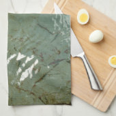 Natuur van Rock Slab met waterdekking Theedoek (Quarter Fold)