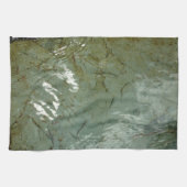 Natuur van Rock Slab met waterdekking Theedoek (Horizontaal)