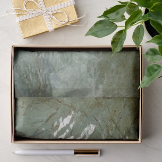Natuur van Rock Slab met waterdekking Tissuepapier (Geschenk)