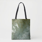 Natuur van Rock Slab met waterdekking Tote Bag (Voorkant)