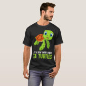 Natuur van schildpadden t-shirt (Voorkant volledig)