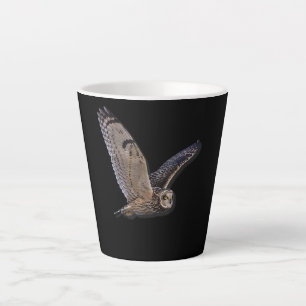 Natuur van vleeskuikens en buitenlengte latte mok