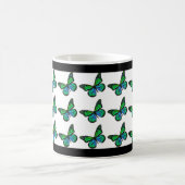 Natuur van vlinder magische mok (Center)