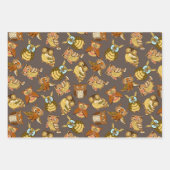 Natuur van vogelpest Wilde dieren Inpakpapier Vel (Voorkant 3)