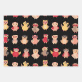 Natuur van vogelpest Wilde dieren Inpakpapier Vel (Voorkant)