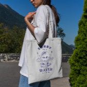 Natuur van waterkraag Zodiac Canvas tas