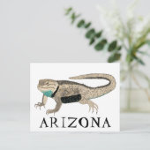 Natuur van wilde dieren briefkaart (Staand voorkant)