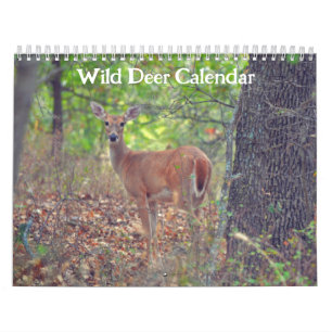 Natuur van wilde herten kalender