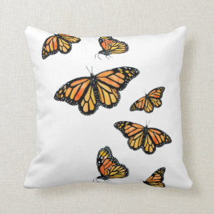Natuur van wilde vlinders van Monarch Kussen