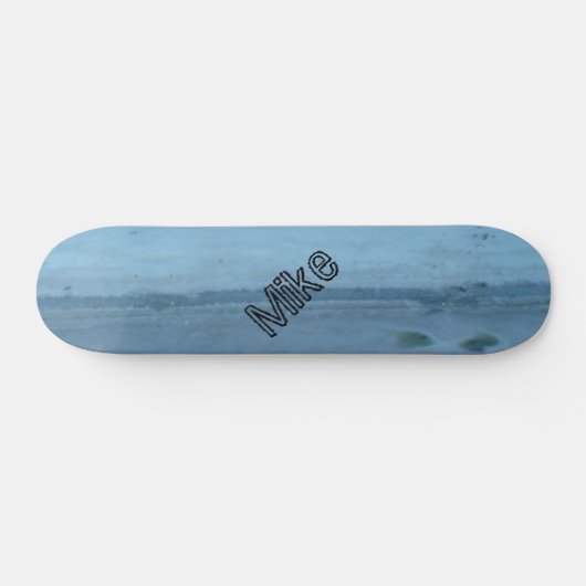 Natuur van zout skateboard (Horizontaal)