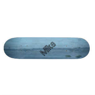 Natuur van zout skateboard