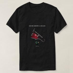Natuur verafschuwt een vacuüm - een MisterP-Shirt T-shirt
