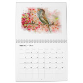 Natuur verse Bright vruchten en bessen Kalender (Feb 2026)