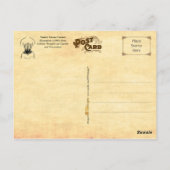 Natuur versus corsets briefkaart (Achterkant)