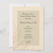 Natuur-vertakkingspartners bruiloft kaart (Voorkant)