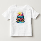 Natuur vibes kinder shirts (Voorkant)