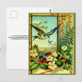 'Natuur vieren' in stijl! Briefkaart (Voorkant / Achterkant)