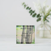 Natuur Vierkante Visitekaartje (Staand voorkant)