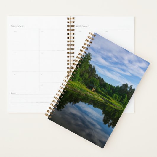 Natuur Village Rural Hut Forest Canal Planner (Display)