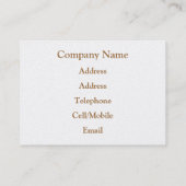 NATUUR VISITEKAARTJE (Achterkant)