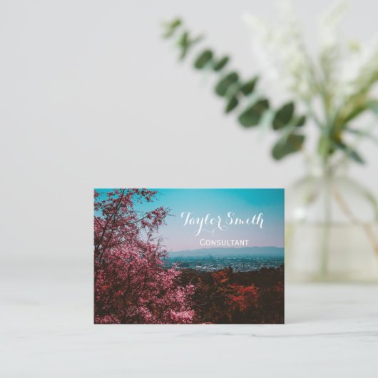 natuur visitekaartje (Staand voorkant)