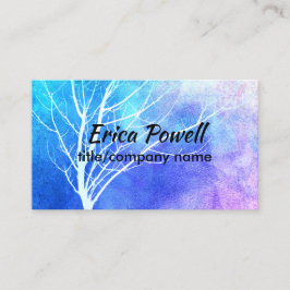 natuur visitekaartje, aangepast dubbelzijdig visitekaartje