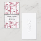 Natuur Visitekaartje Bamboe Shoots (Voorkant / Achterkant)