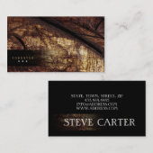 Natuur Visitekaartje bosboombossen (Voorkant / Achterkant)