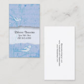 Natuur Visitekaartje Vogelwervelingen (Voorkant / Achterkant)