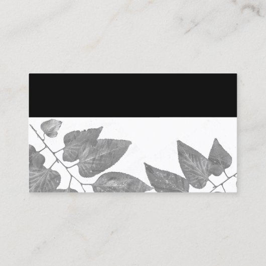 natuur visitekaartjes aangepaste sjabloon (Achterkant)