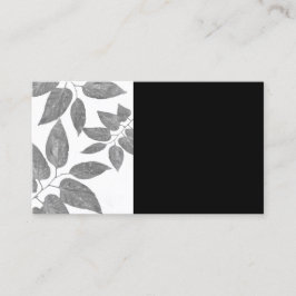 natuur visitekaartjes aangepaste sjabloon