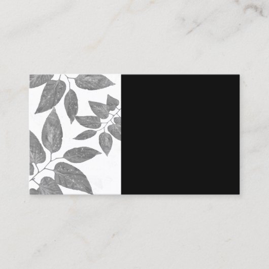 natuur visitekaartjes aangepaste sjabloon (Voorkant)